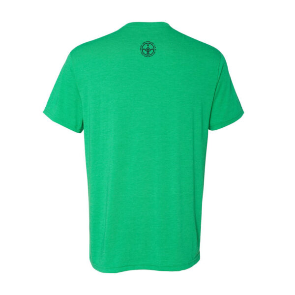 Custom T shirt triblend by 3IN1 Threads shirt back